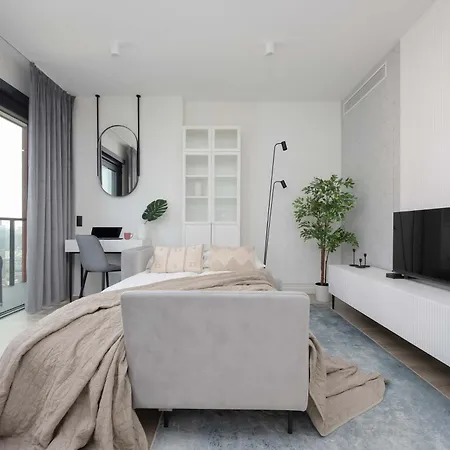 Towarowa Towers Modern Air-conditioned By Renters Lägenhet